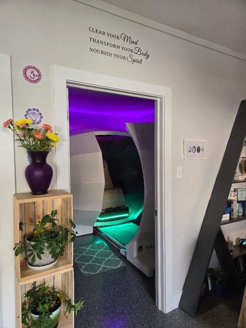 The door into the Egg room at Arkanic
